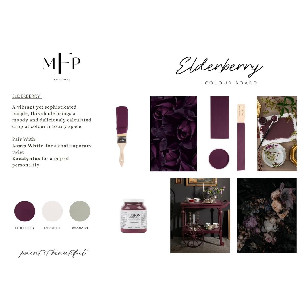 Elderberry | Fusion™ Mineral Paint | Tumma violetti mineraalimaali