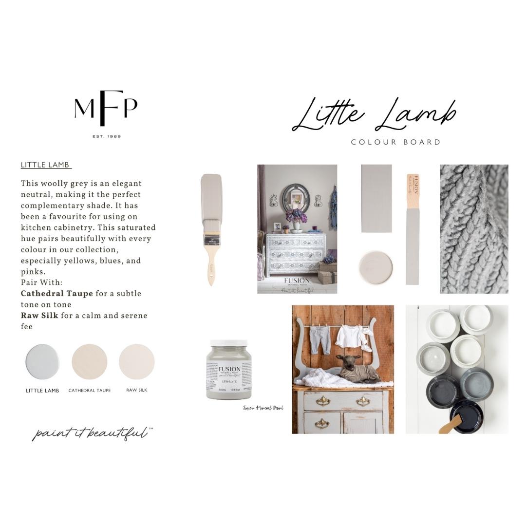 Little Lamb | Fusion™ Mineral Paint | Harmaa mineraalimaali