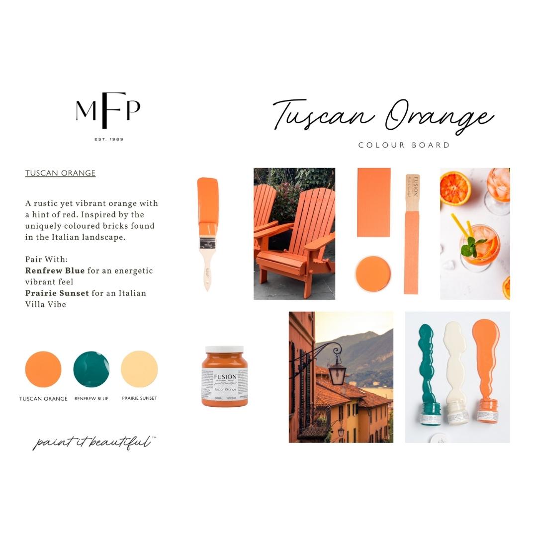 Tuscan Orange | Fusion™ Mineral Paint | Oranssi mineraalimaali